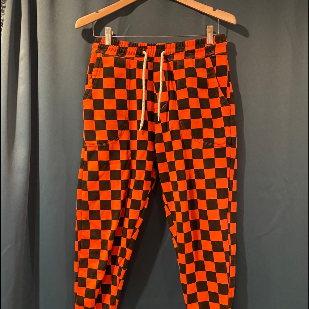 Urban Outfitters Orange and Black Sweatpants - Picture 9 of 11